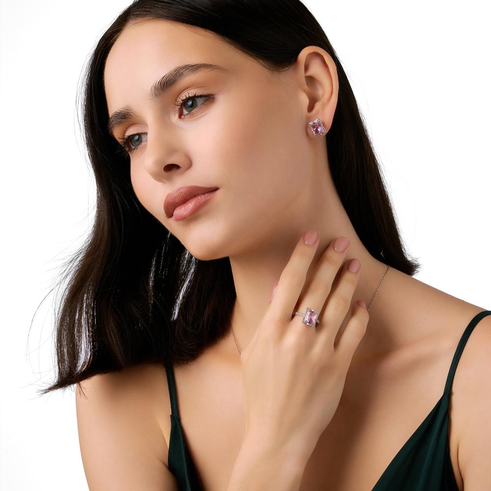 Серебряные серьги гвоздики Талант ТБ12-72-000Г-11939