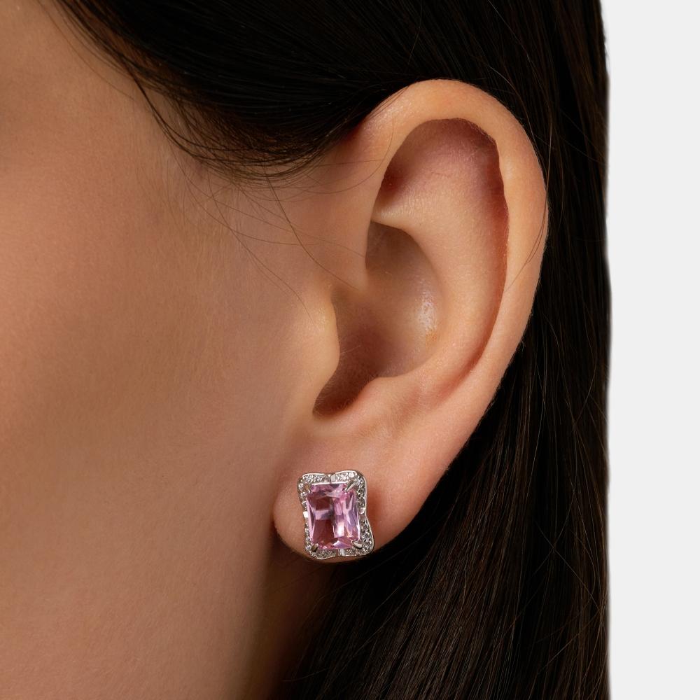 Серебряные серьги гвоздики Талант ТБ12-72-000Г-11939