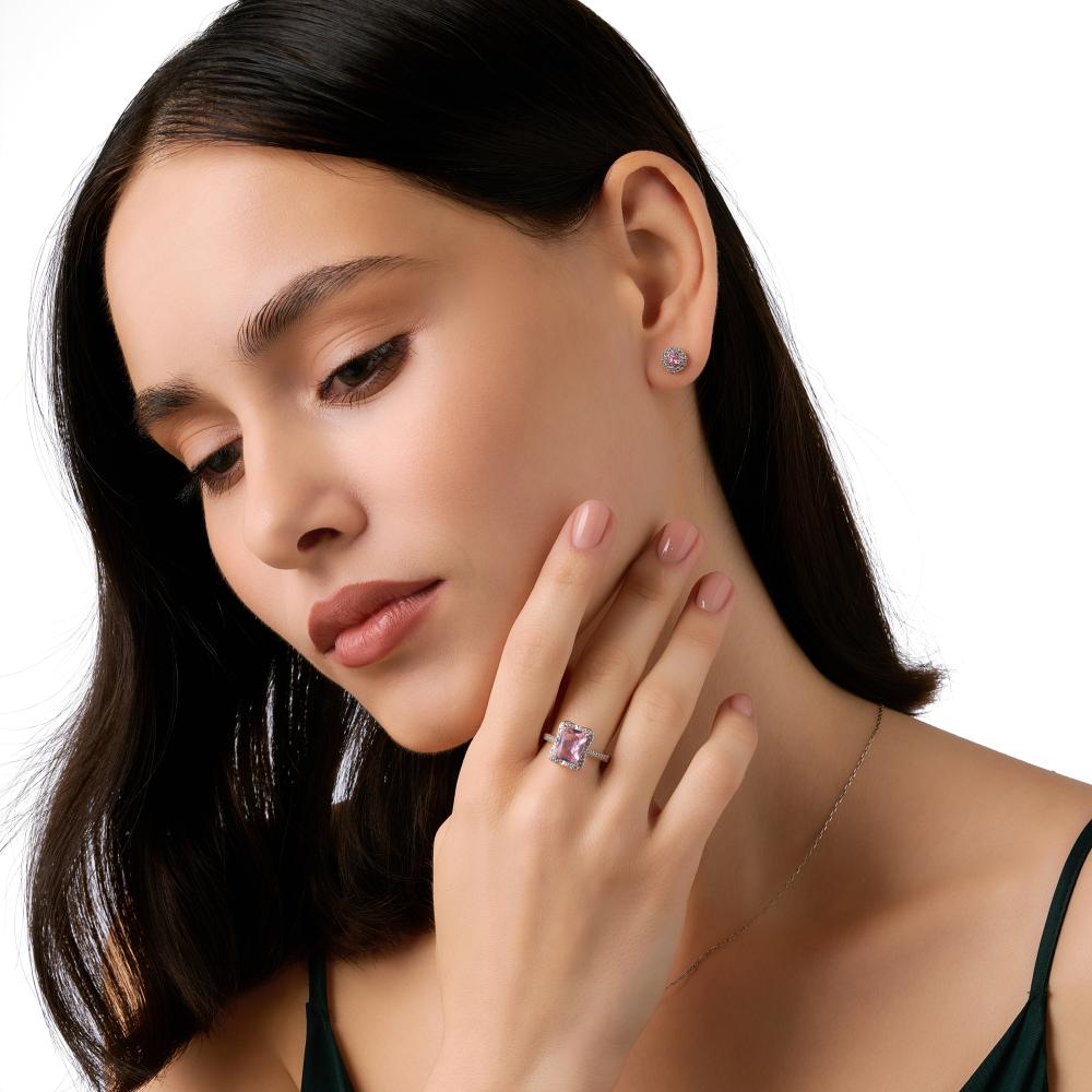 Серебряные серьги гвоздики Талант ТБ12-72-000Р-10255