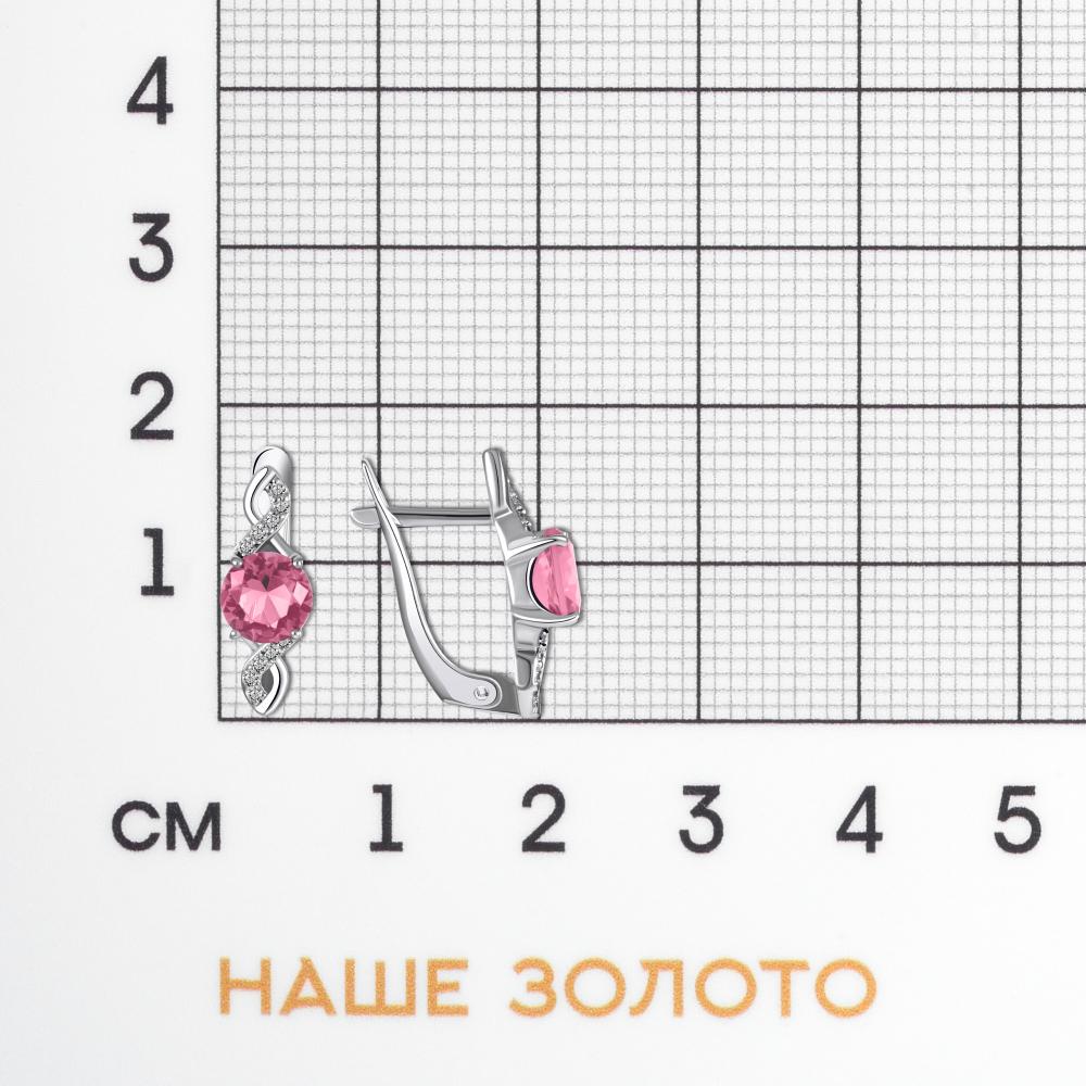 Серебряные серьги Талант ТБ10-72-000Э-11810