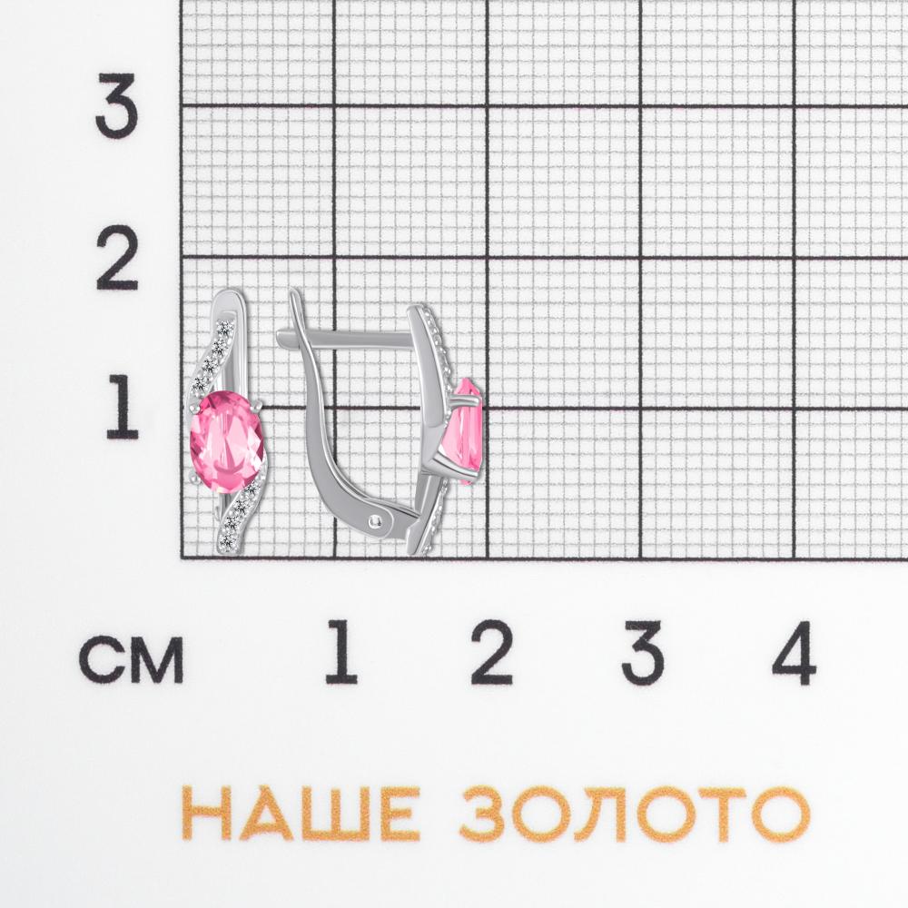 Серебряные серьги Талант ТБ10-72-000Э-11815
