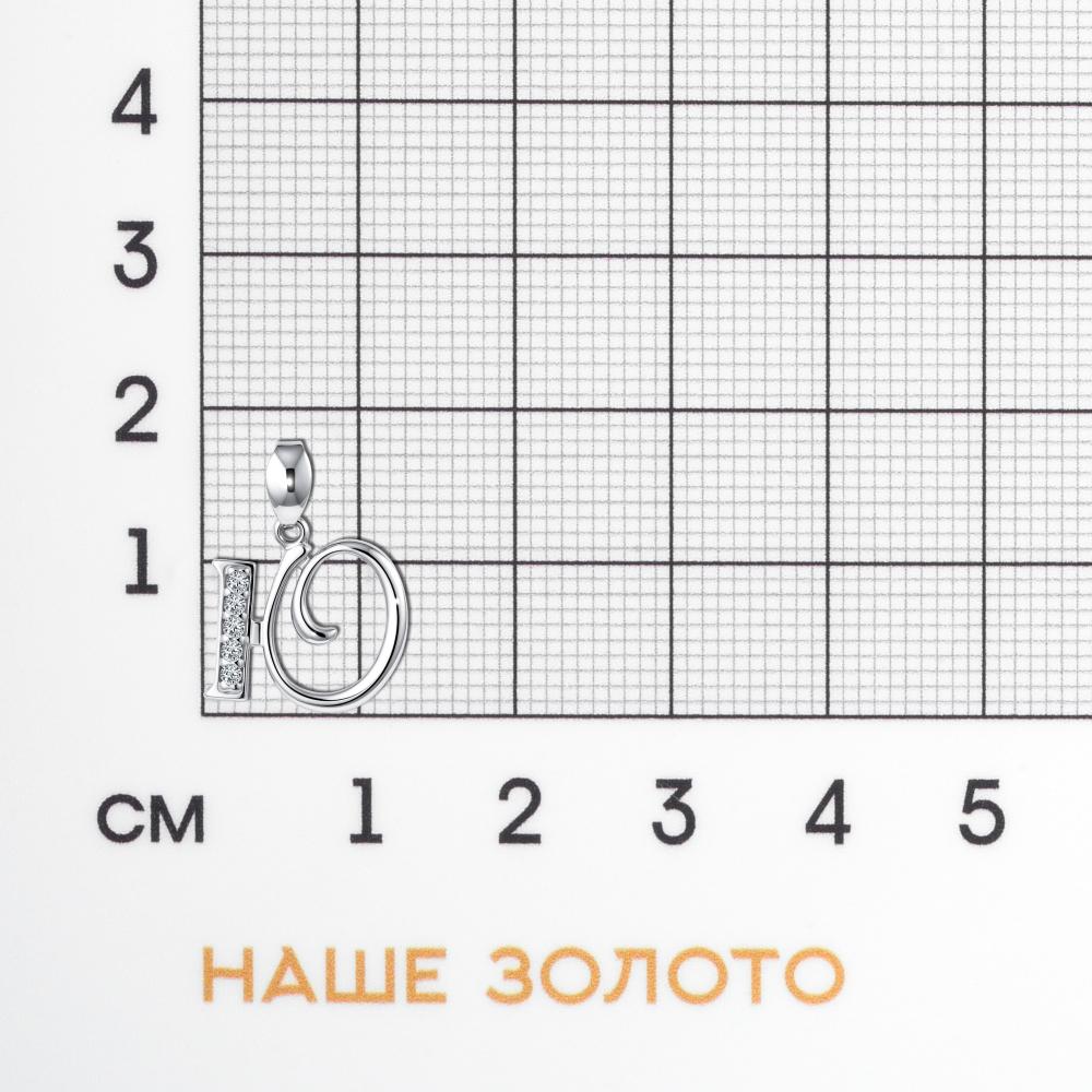 Серебряная подвеска Sokolov ДИ94030460
