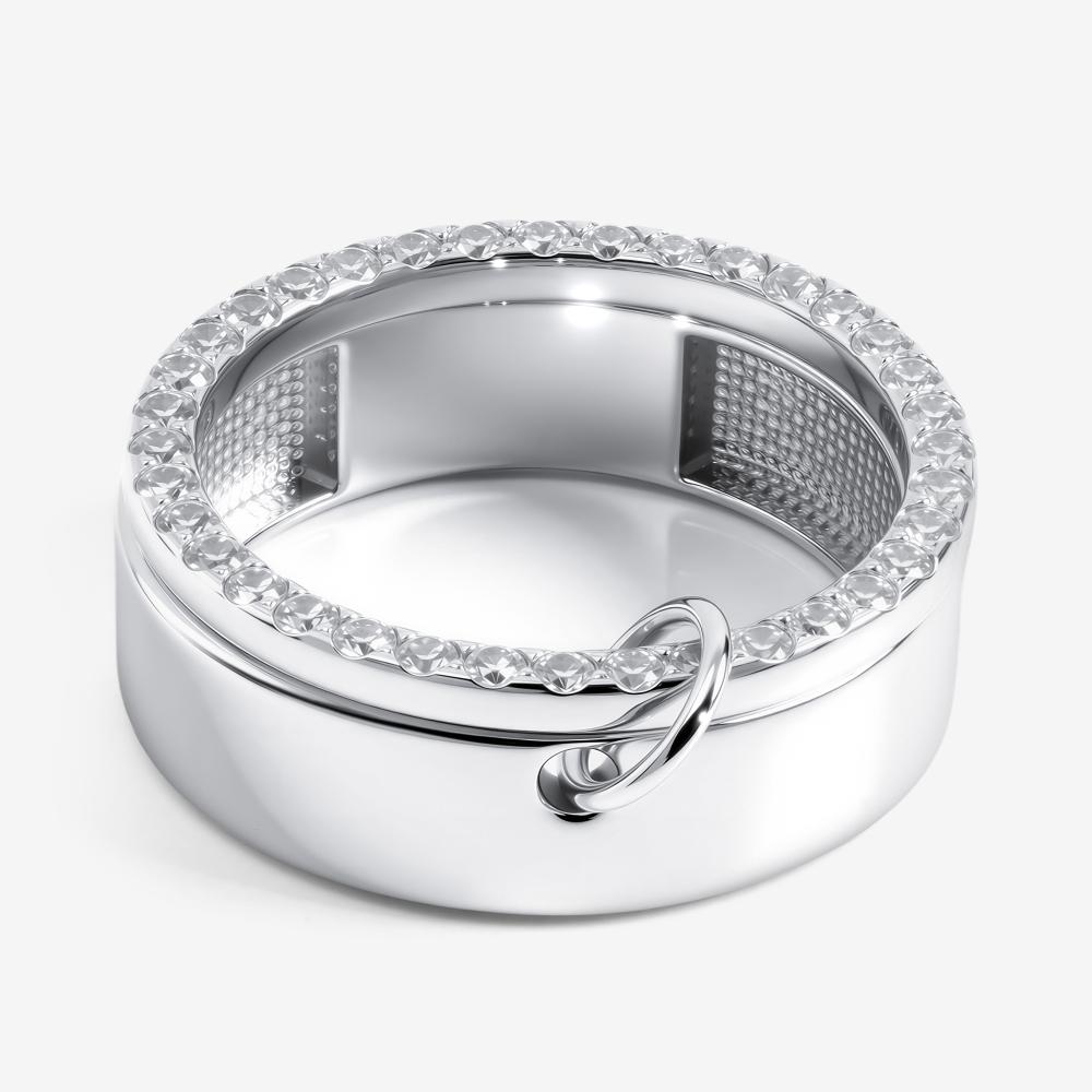 Серебряное кольцо Григорьев даймонд Э101-10-0645-41-00