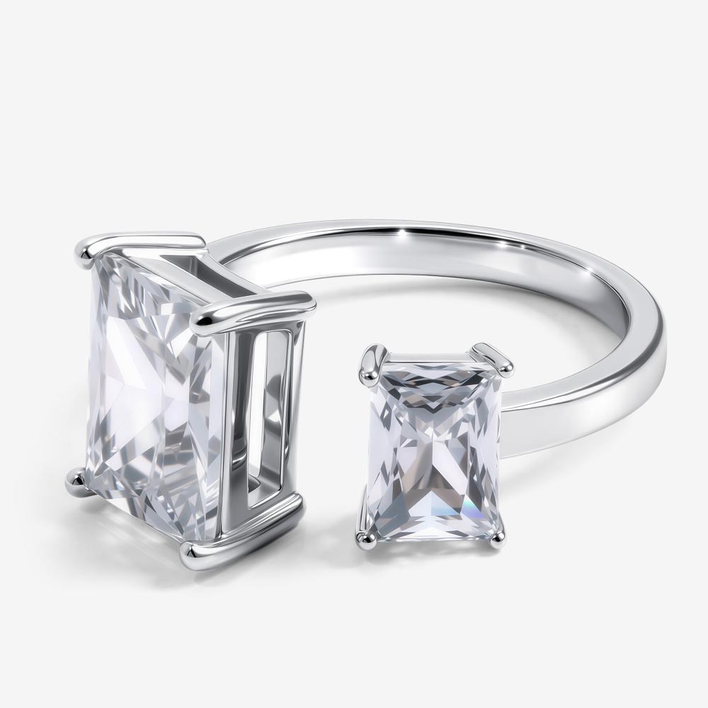 Серебряное кольцо Григорьев даймонд Э101-10-01093-41-00