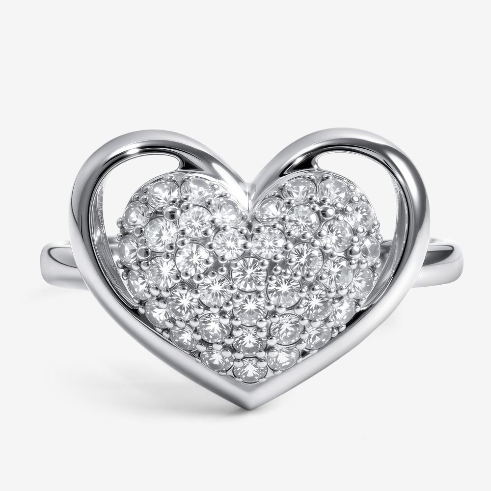 Серебряное кольцо Григорьев даймонд Э101-10-0939-41-00