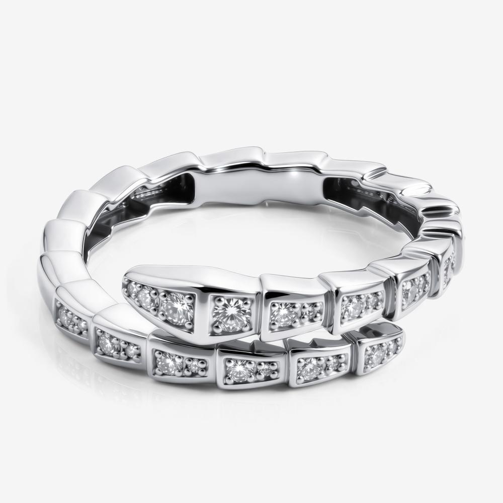 Серебряное кольцо Григорьев даймонд Э101-10-0974-41-00