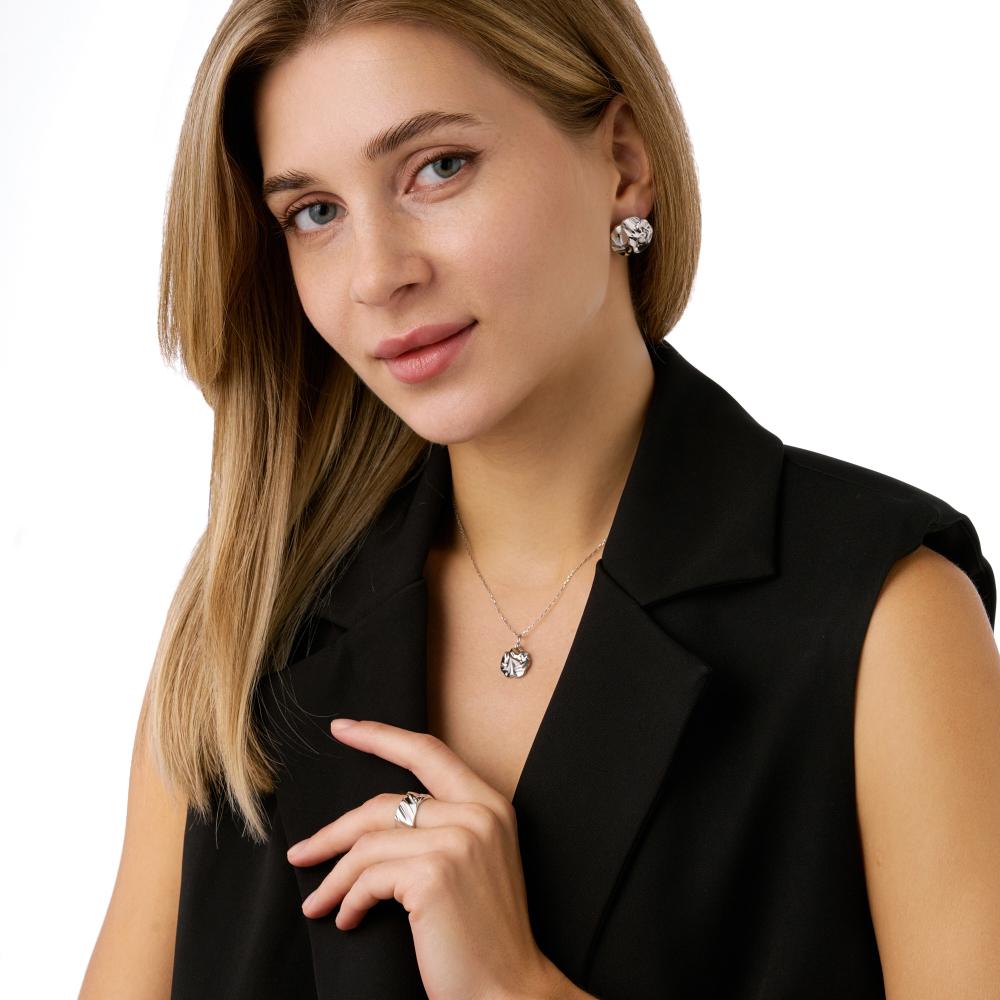 Серебряные серьги Григорьев даймонд Э102-10-0932-00-00