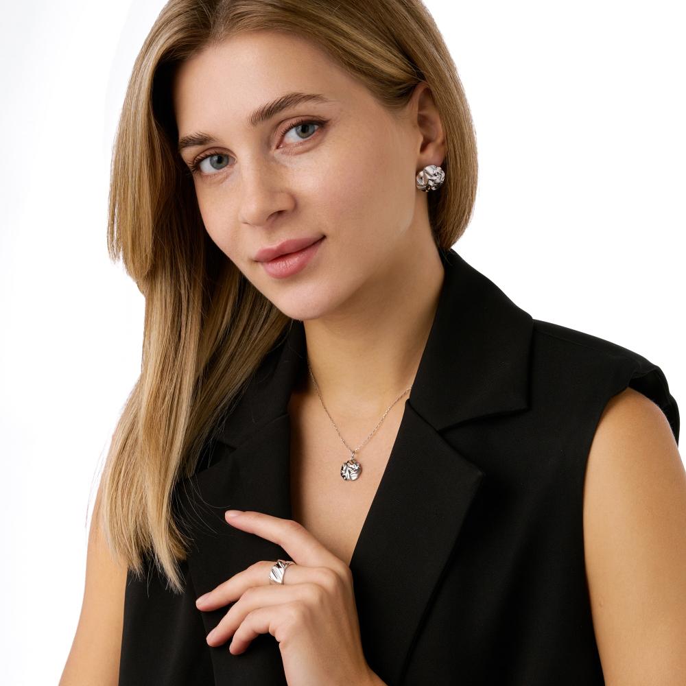 Серебряная подвеска Григорьев даймонд Э103-10-0932-00-00