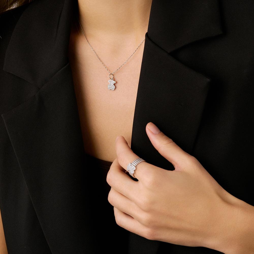 Серебряная подвеска Григорьев даймонд Э103-10-0757-41-00