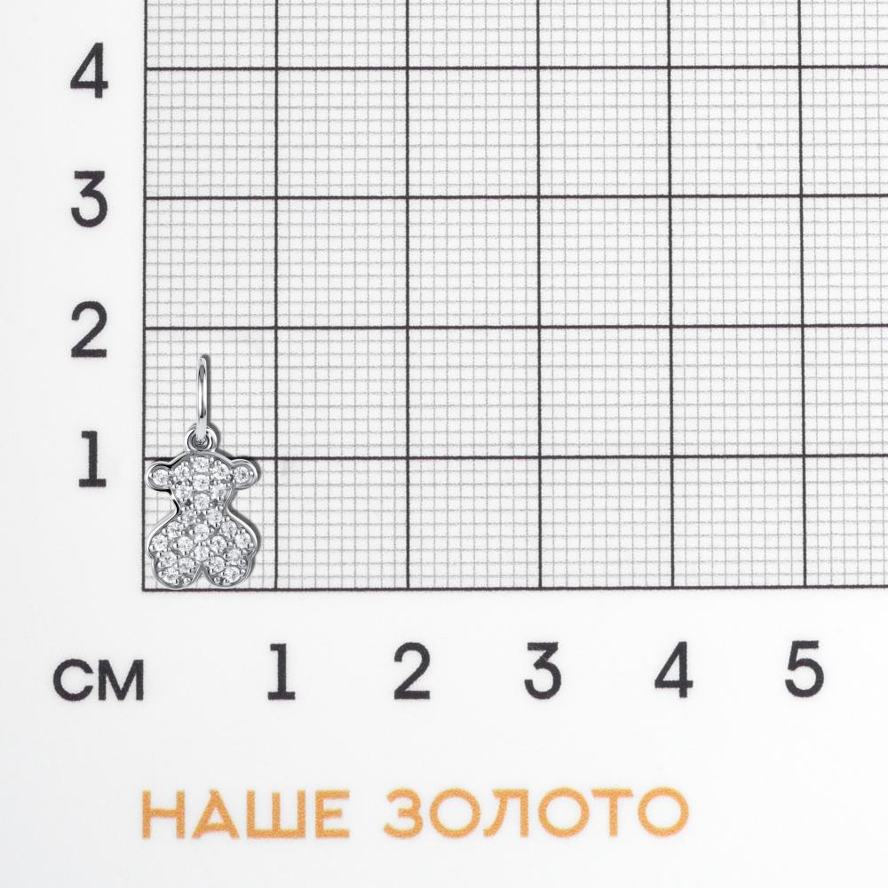 Серебряная подвеска Григорьев даймонд Э103-10-0757-41-00
