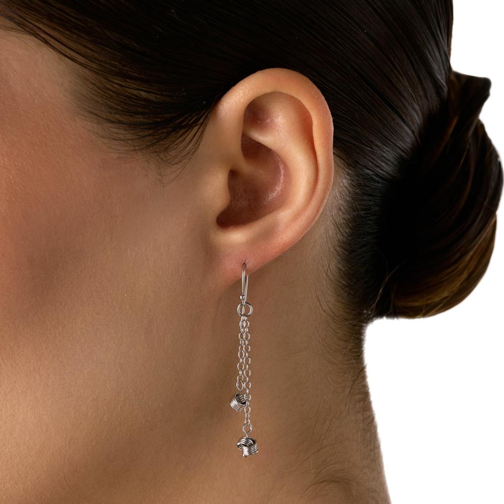 Серебряные серьги подвесные Imperial emporium ИПРЖЕ6541