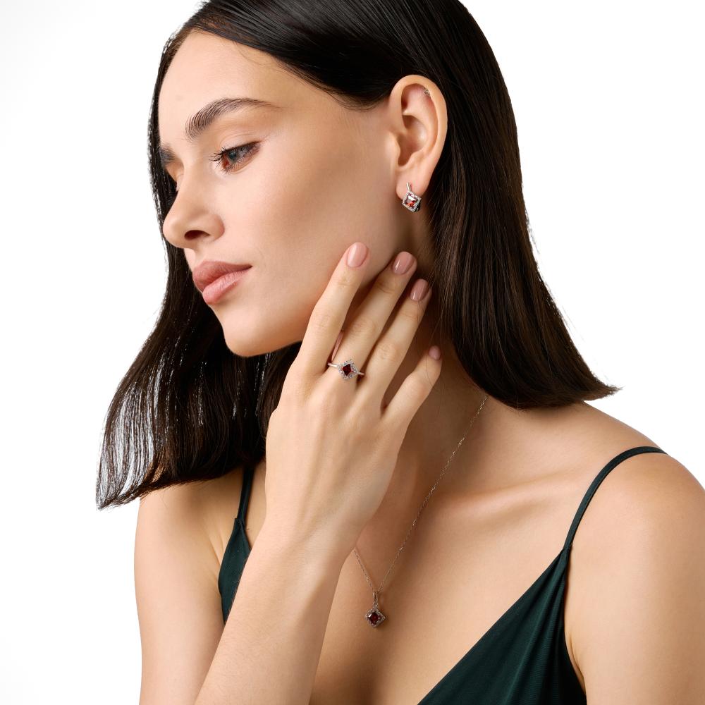 Серебряные серьги Талант ТБ10-72-000В-10185