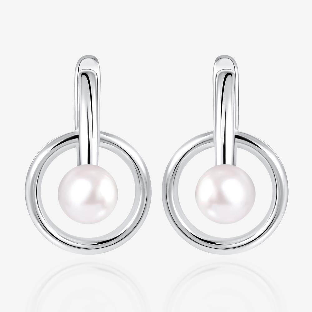 Серебряные серьги Арина 3А1038412-01250-2S