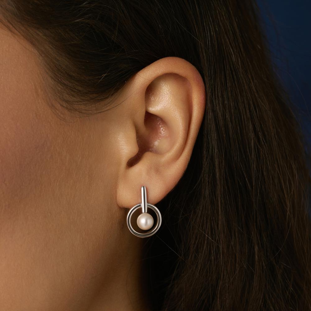 Серебряные серьги Арина 3А1038412-01250-2S
