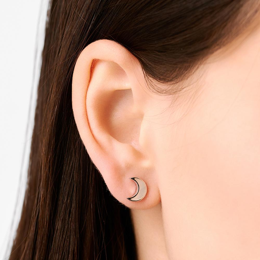 Серебряные серьги гвоздики Eammano thailand ТЭТСД 5822бел