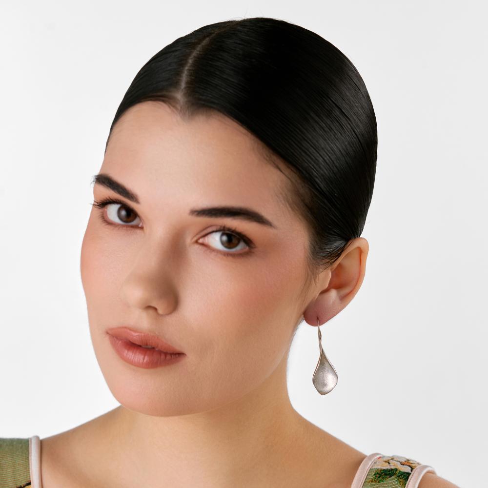 Серебряные серьги протяжки Karen silver design УТЕС2960МРД