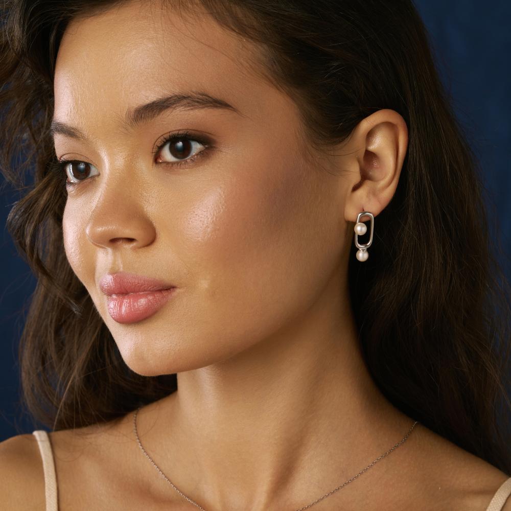 Серебряные серьги гвоздики Арина 3А1053332-01250-2S