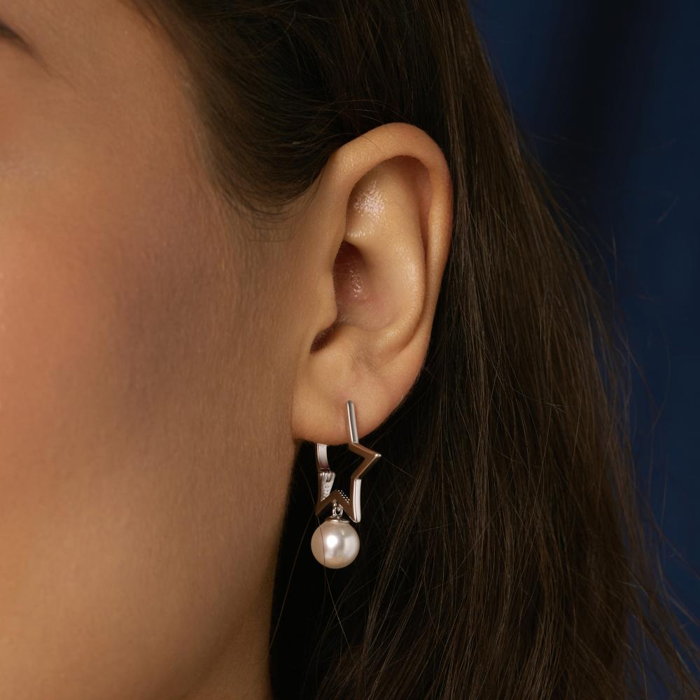 Серебряные серьги подвесные Арина 3А1047952-01250-2S