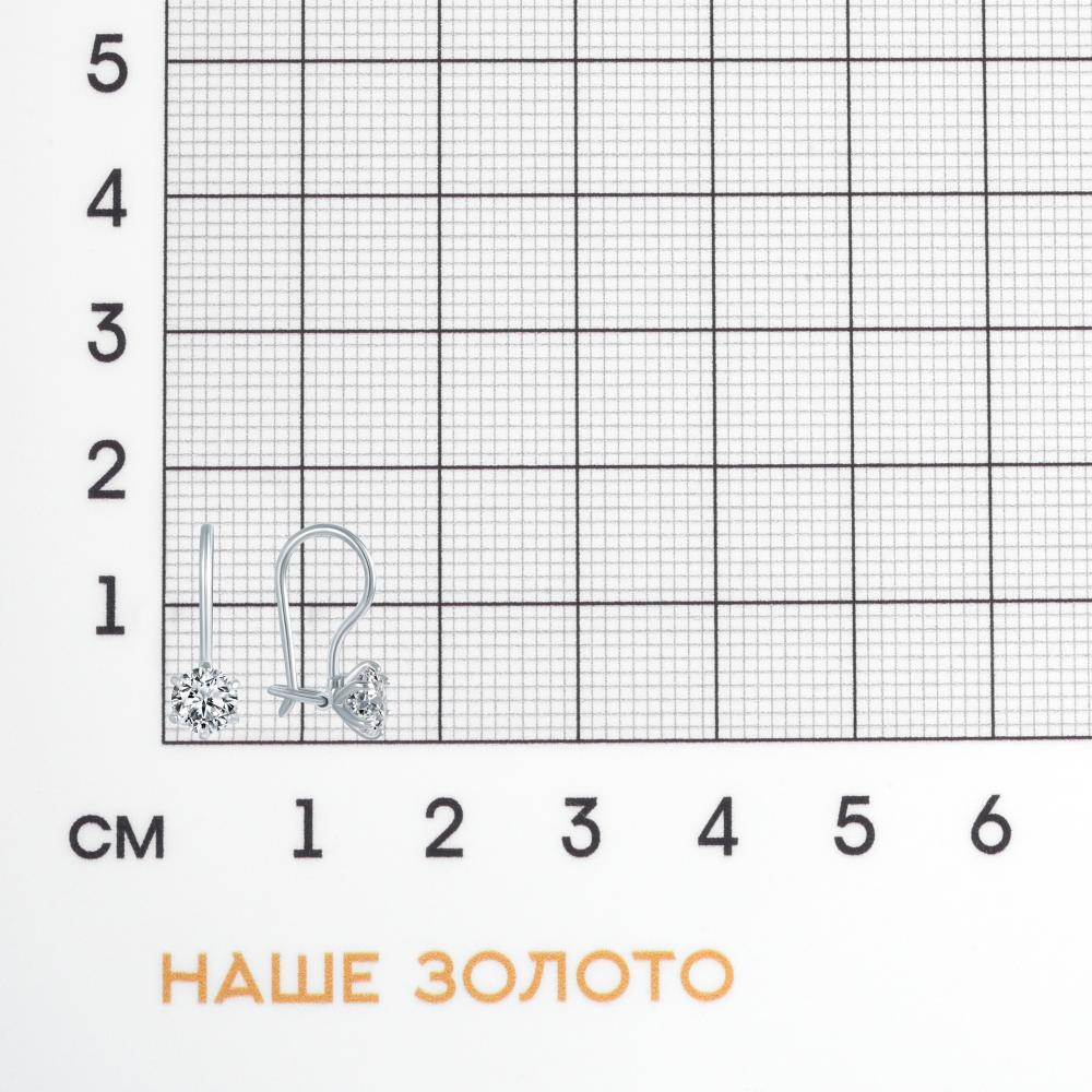 Серебряные серьги Золотая столица ЗЧС2132281010