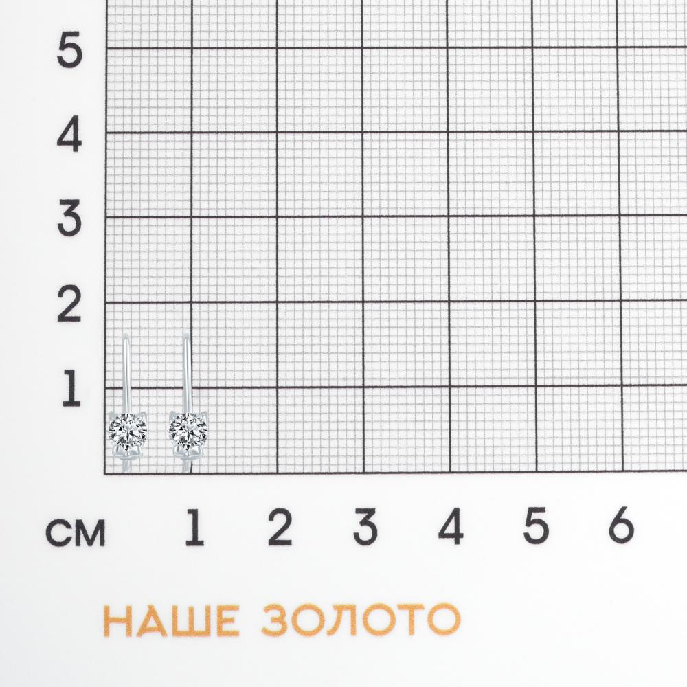 Серебряные серьги Золотая столица ЗЧС2180481010