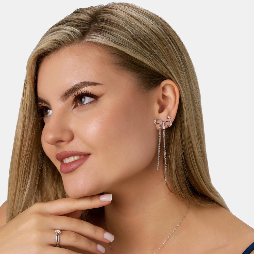 Серебряные серьги гвоздики Золотые купола ЗК6021897-00245