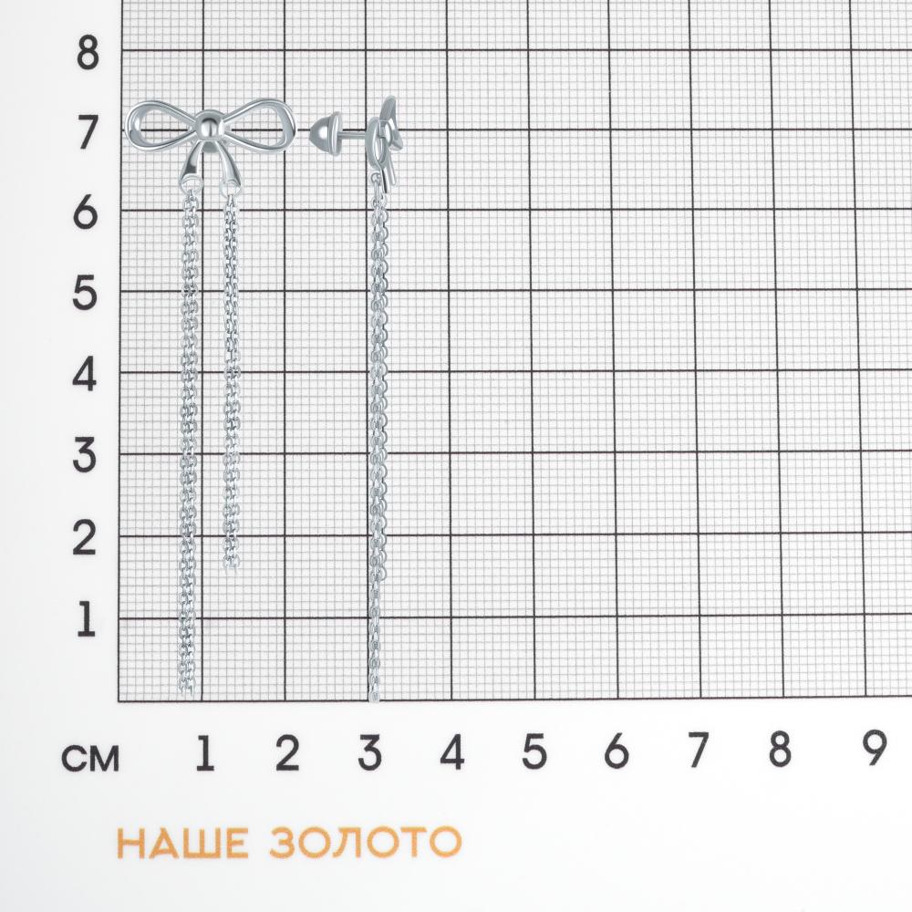 Серебряные серьги гвоздики Золотые купола ЗК6021897-00245