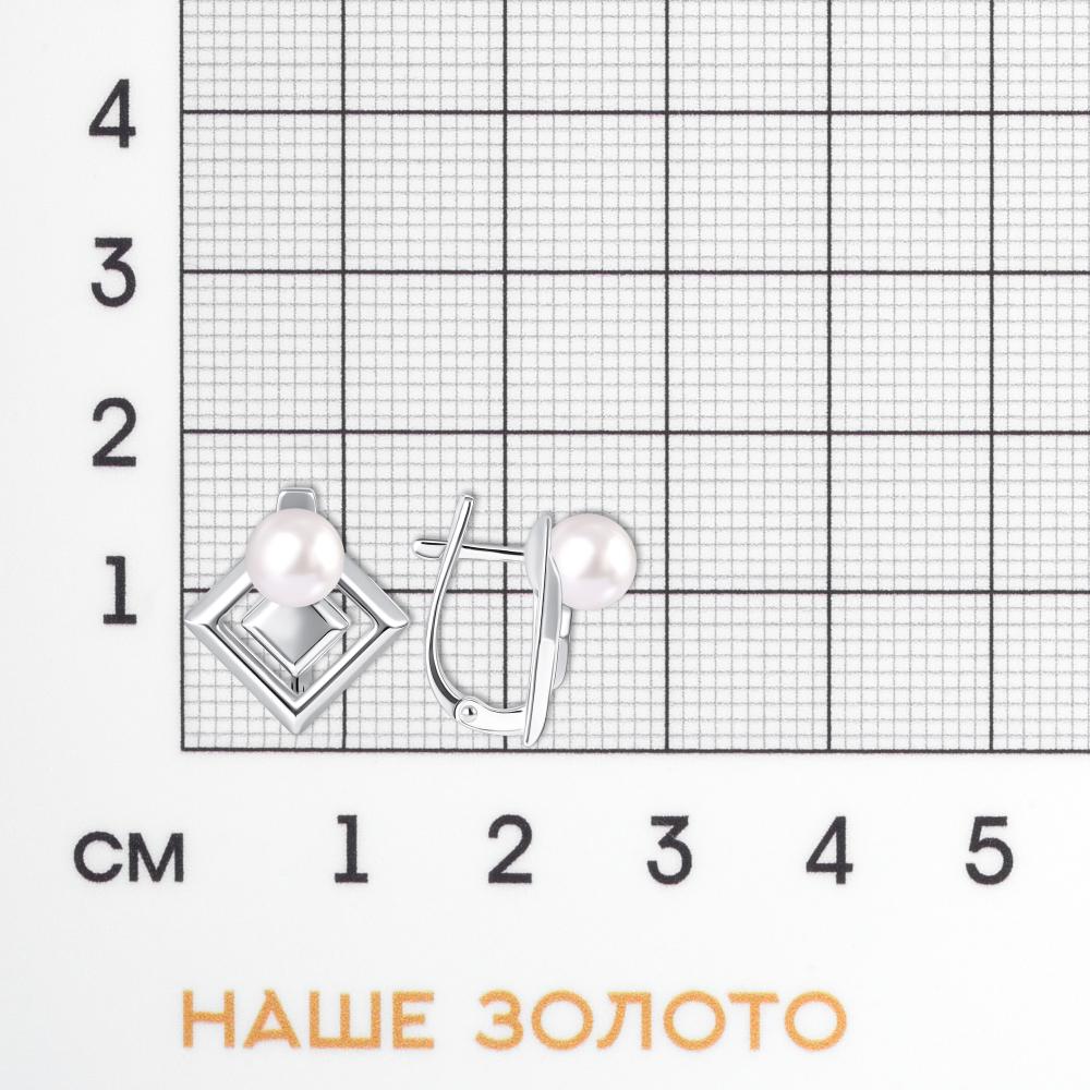Серебряные серьги Арина 3А1038802-01250-2S