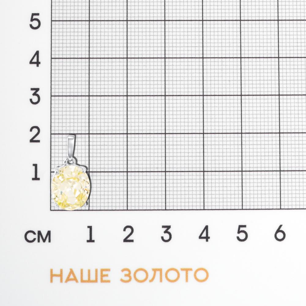 Серебряная подвеска Талант ТБ50-72-000П-14097фхр