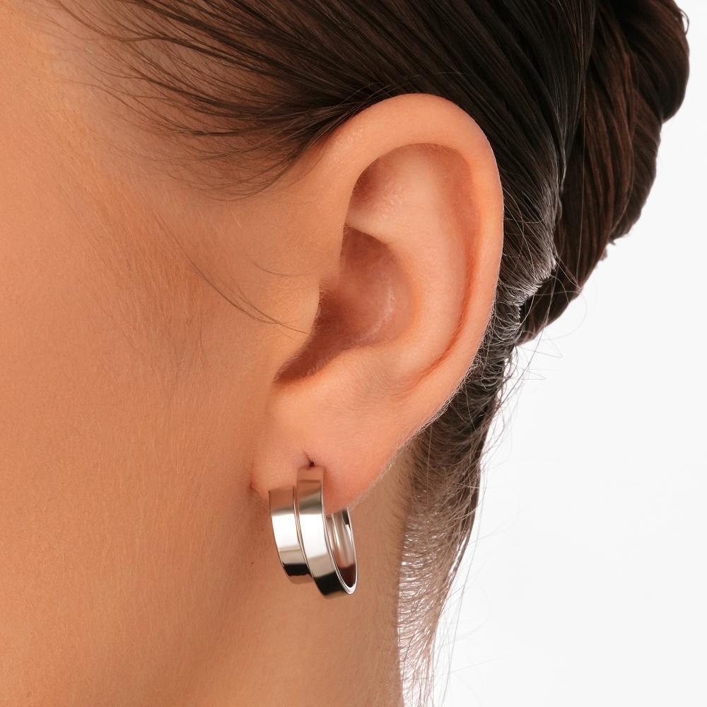 Серебряные серьги гвоздики Almond ЭЫТТЕ5159