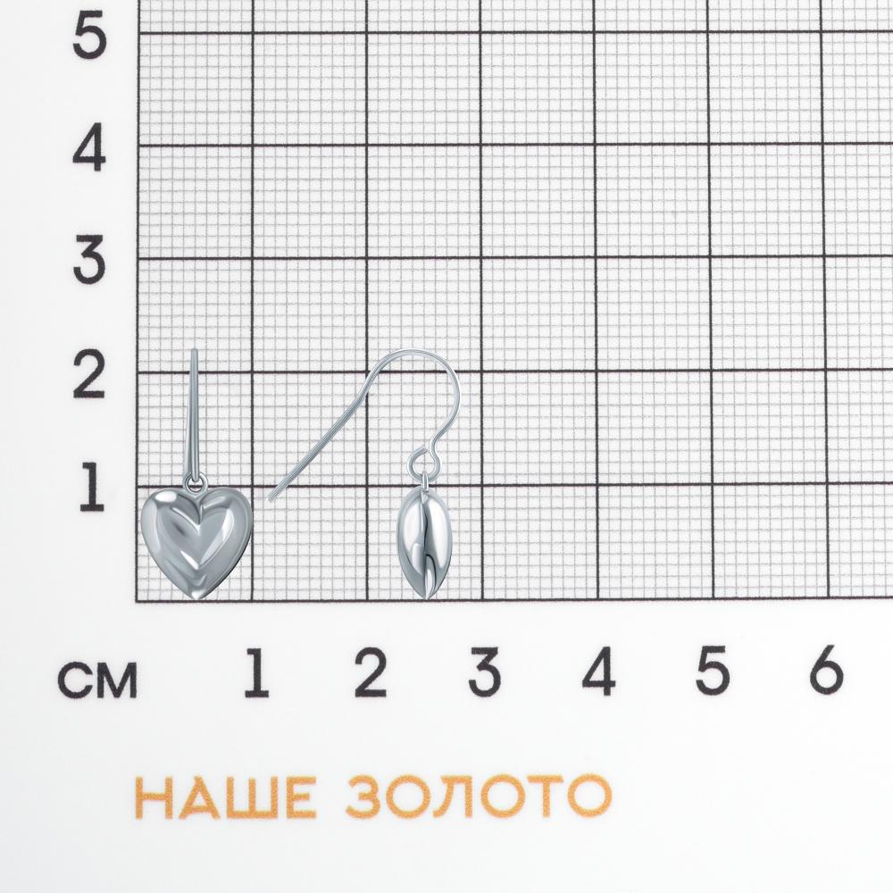 Серебряные серьги подвесные Almond ЭЫСДЕ2375