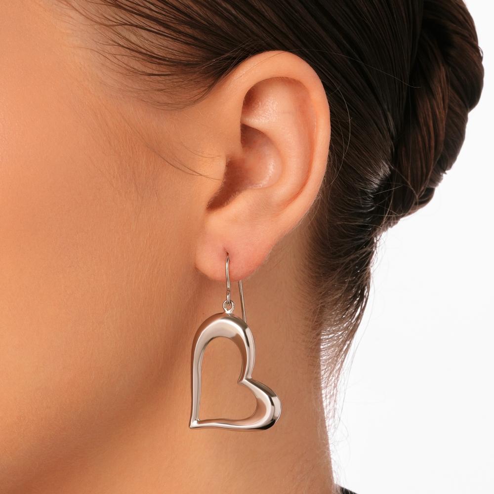 Серебряные серьги подвесные Almond ЭЫСДЕ2367