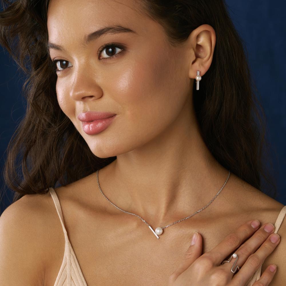 Серебряное колье Арина 3А1038796-01250