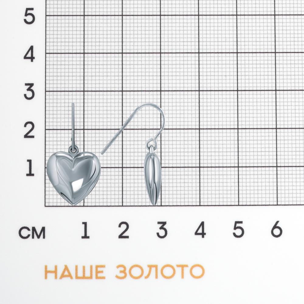 Серебряные серьги подвесные Almond ЭЫСДЕ1512Л