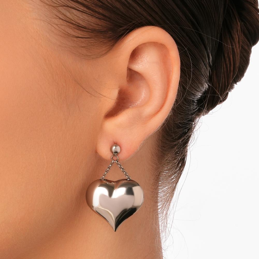 Серебряные серьги подвесные Almond ЭЫСДЕ1649