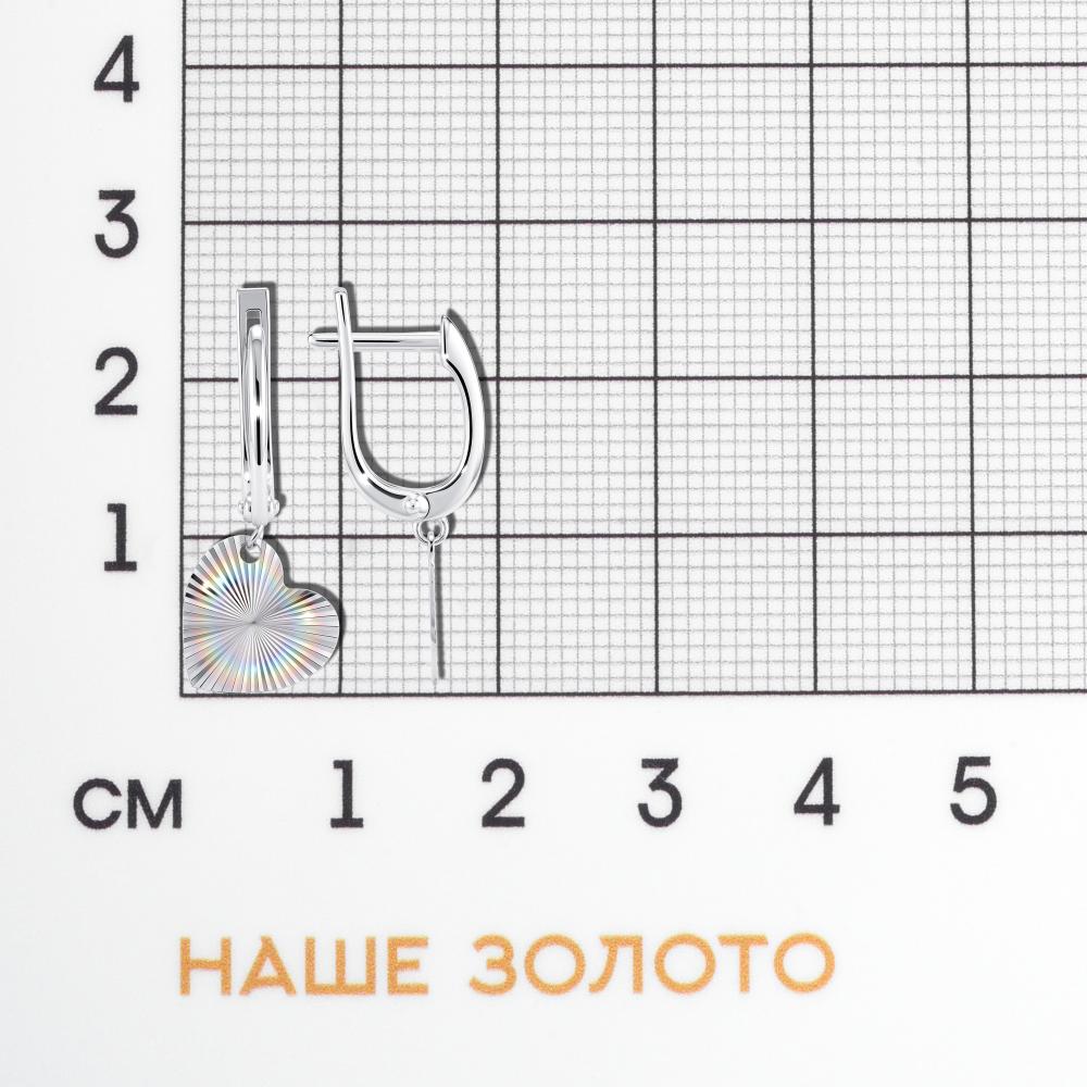 Серебряные серьги подвесные Вероника 3ВС603-5041