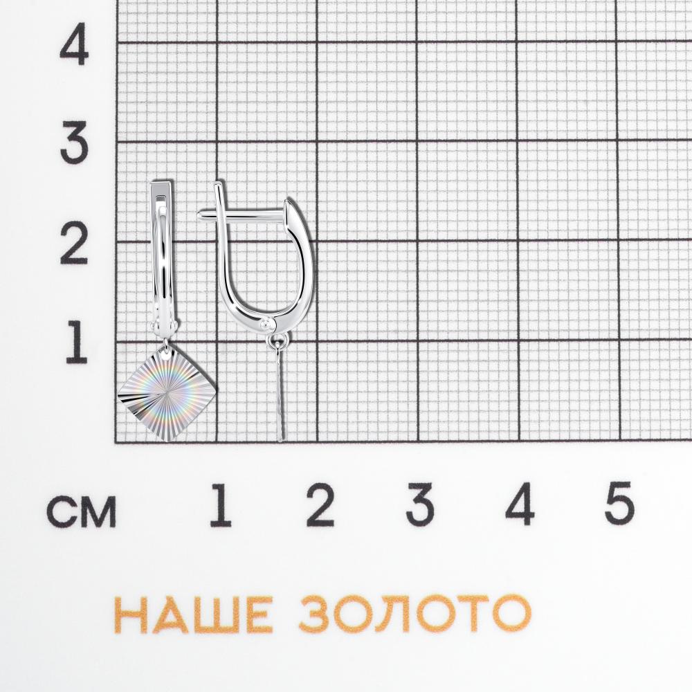 Серебряные серьги подвесные Вероника 3ВС603-5121