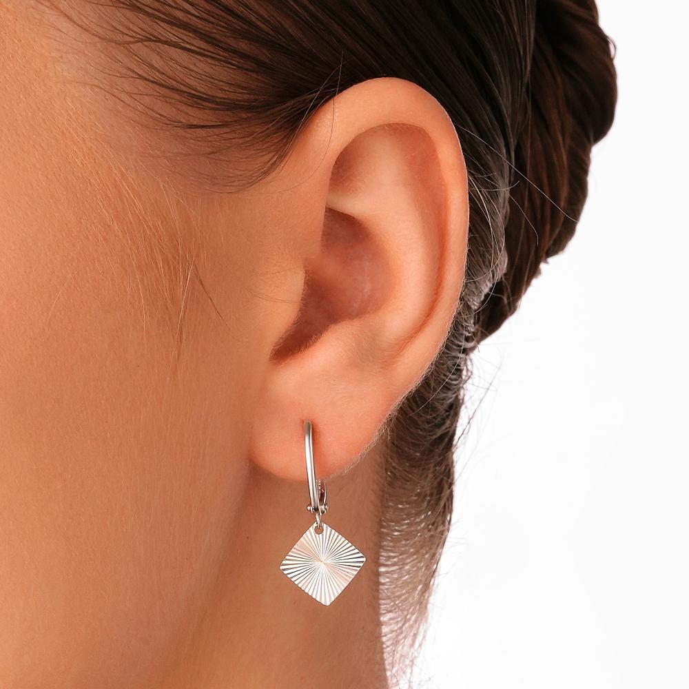 Серебряные серьги подвесные Вероника 3ВС603-5121