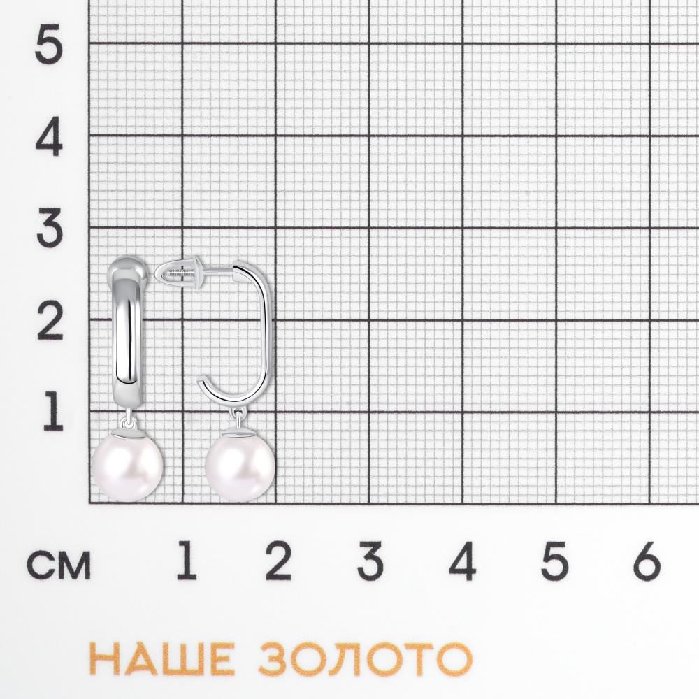 Серебряные серьги гвоздики Арина 3А1046302-01250-2S