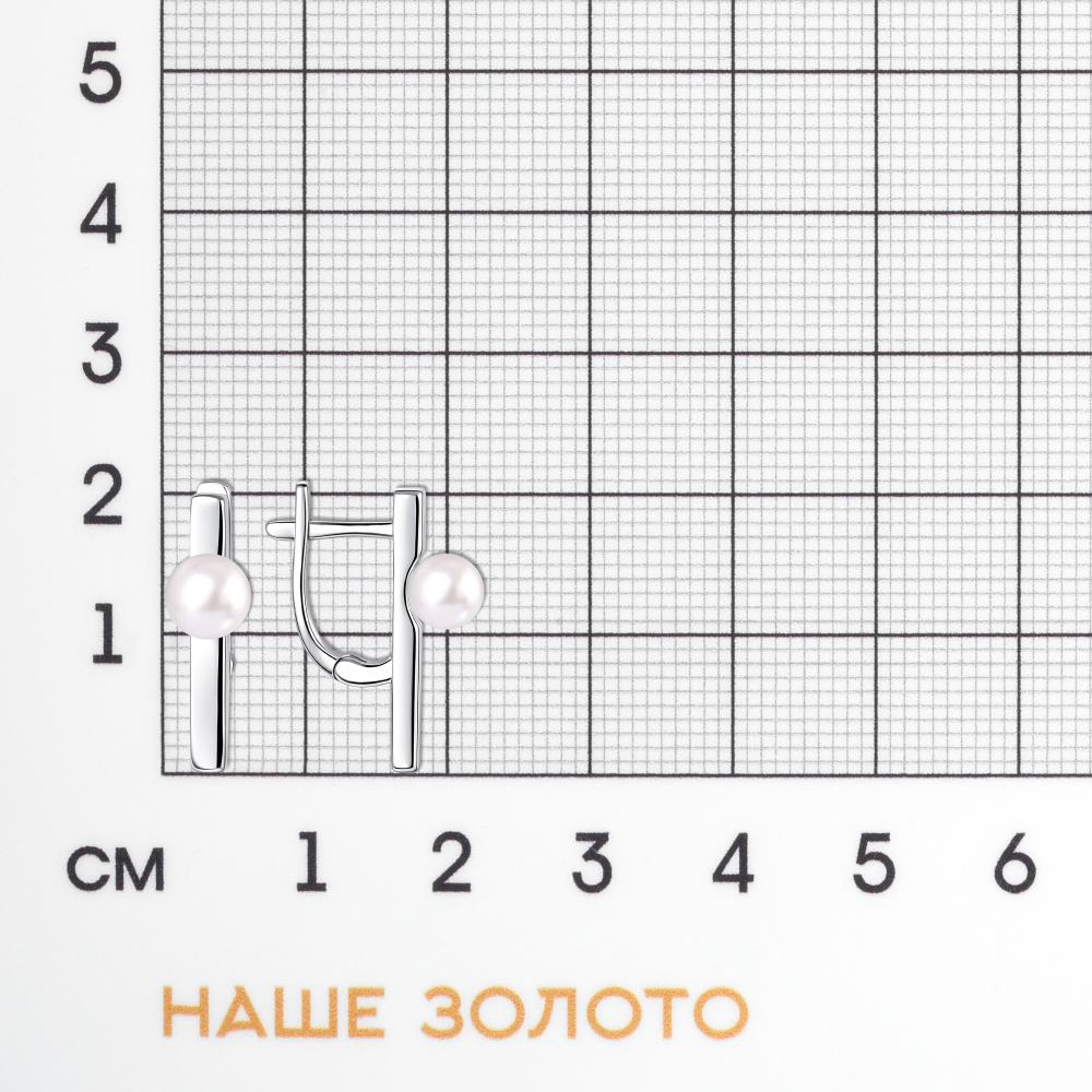 Серебряные серьги Арина 3А1038142-01250-2S