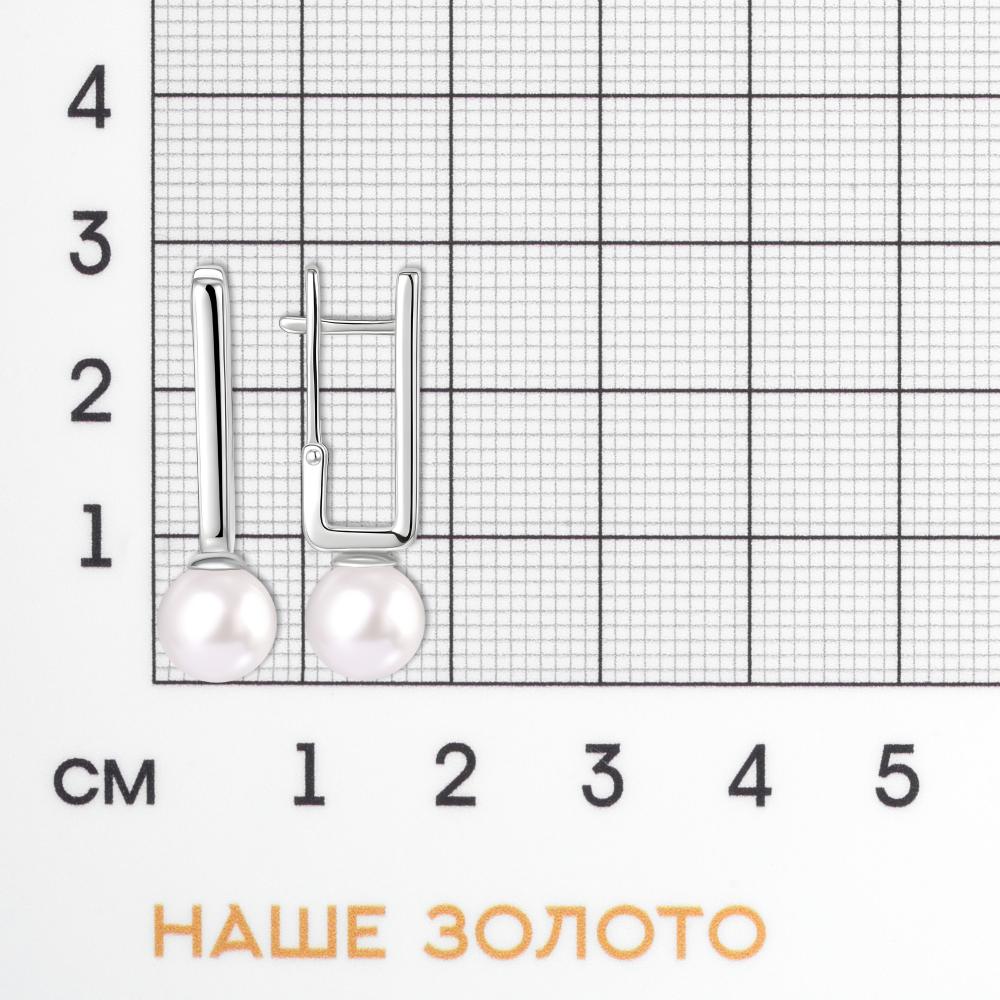 Серебряные серьги Арина 3А1039932-01250-2S