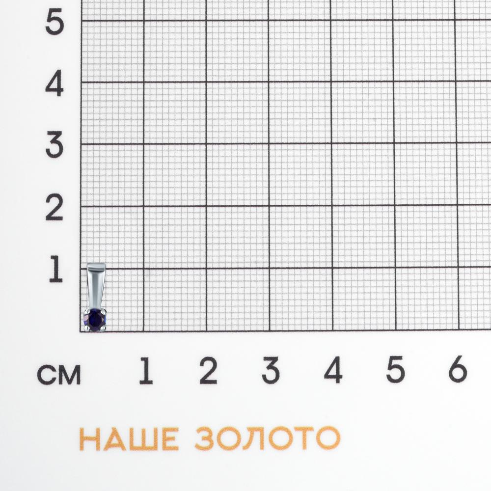 Золотая подвеска Альтеза из красного золота 585 пробы А930331