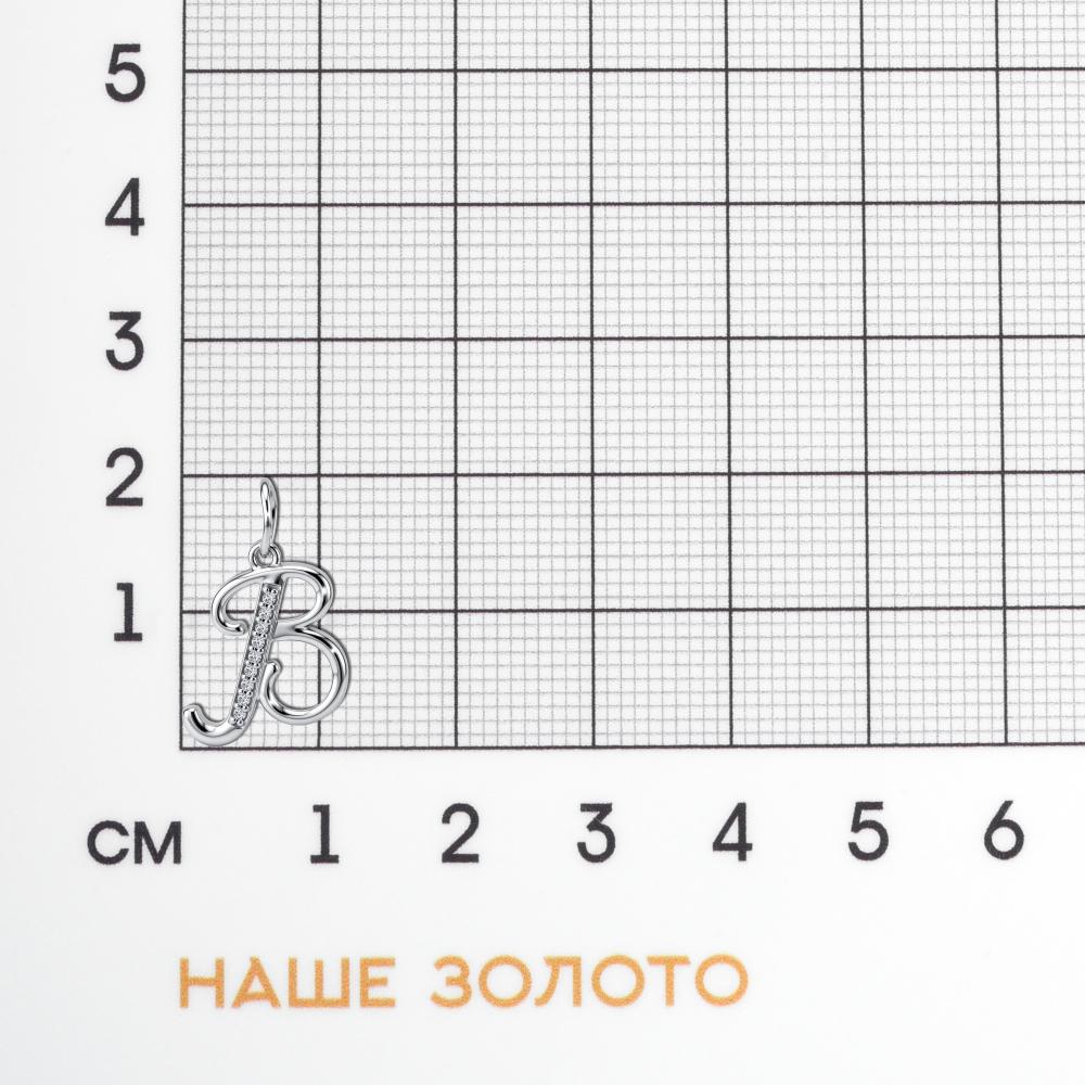 Серебряная подвеска Sokolov ДИ94031365