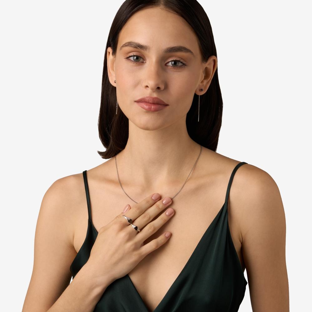 Серебряные серьги протяжки Efremov ЮП12200113899-6