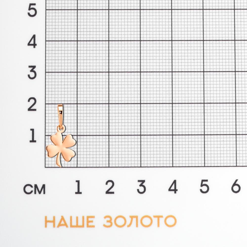 Золотая подвеска Династия из красного золота 585 пробы 7Д500013-1000