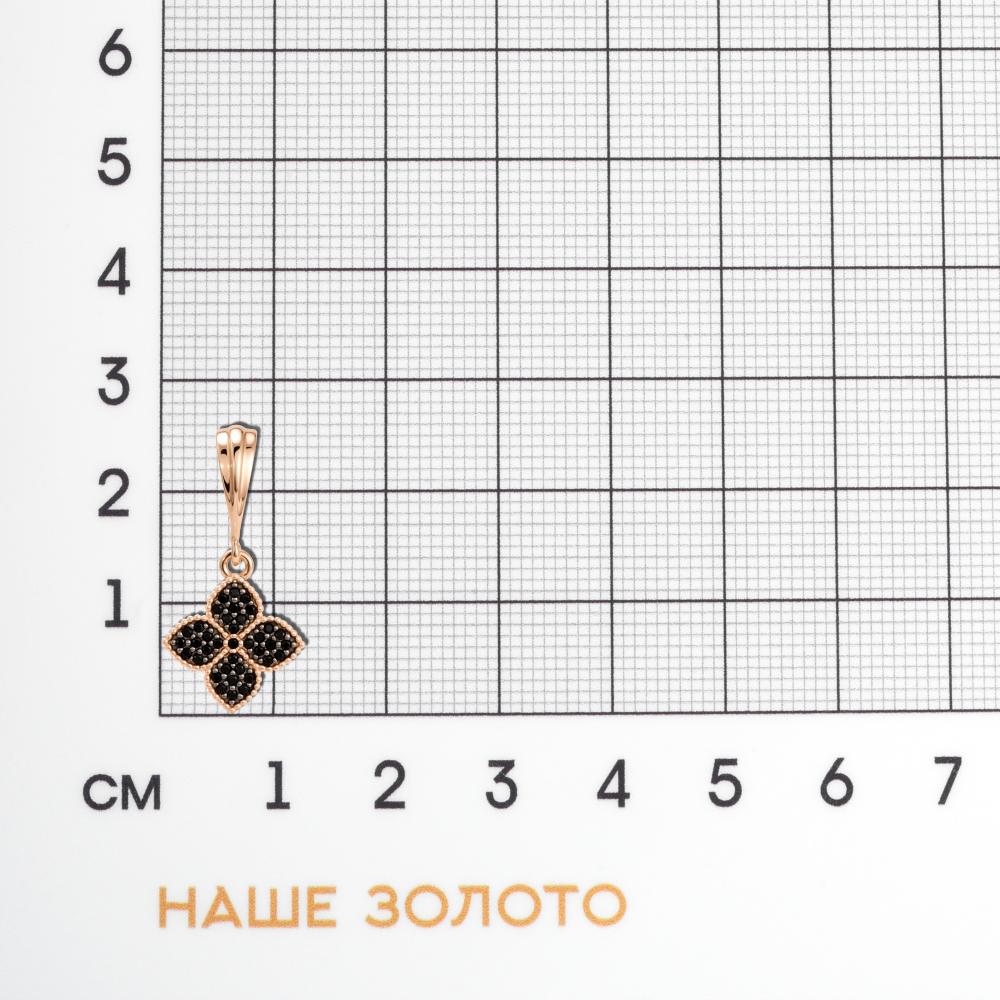 Золотая подвеска Золотая подкова из красного золота 585 пробы ЯВ905-00221-10