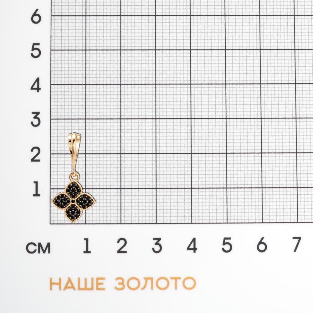 Золотая подвеска Золотая подкова из красного золота 585 пробы ЯВ905-00221-30-00-21-00