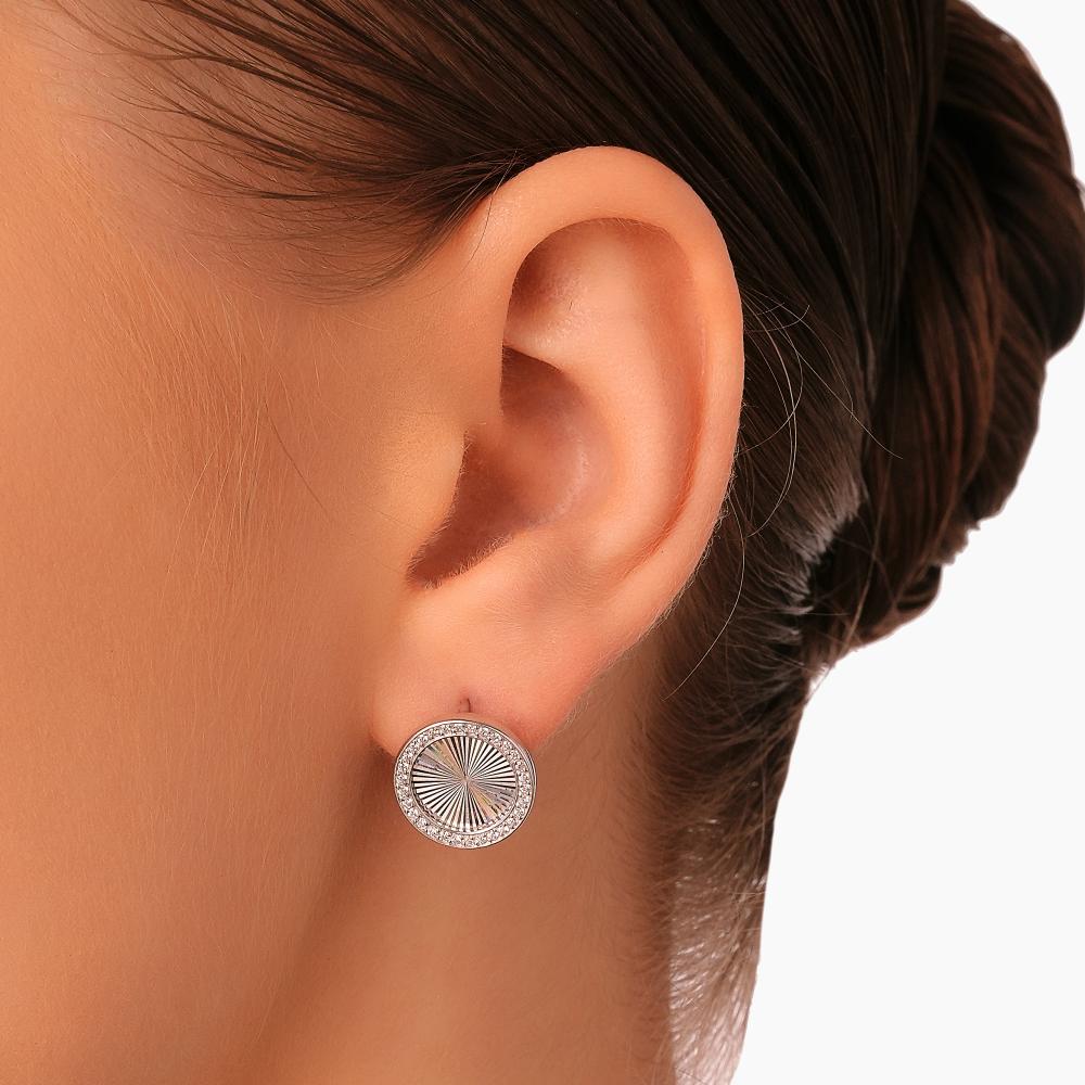 Серебряные серьги Вероника 3ВС633-5060
