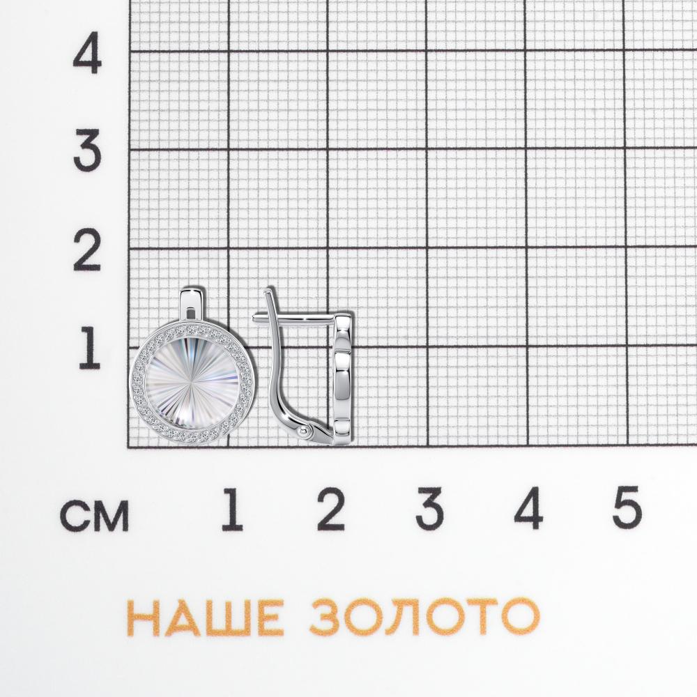 Серебряные серьги Вероника 3ВС633-5060