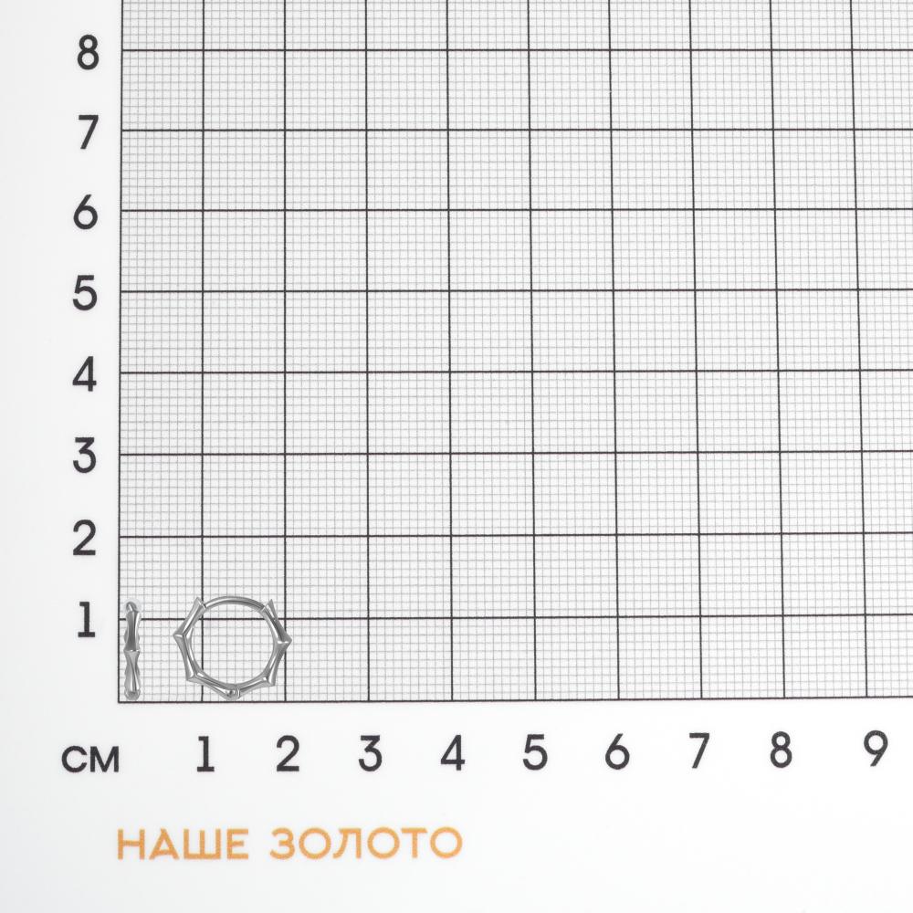 Серебряные серьги конго Талант ТБ11-72-0000-80499