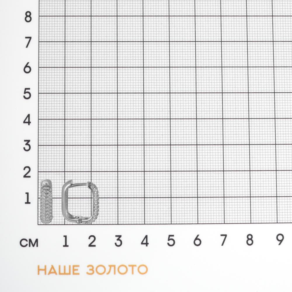 Серебряные серьги Sokolov ДИ94027129